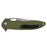 Kubey Green G10 Handle Linerlock Folding D2Pocket Knife 003b