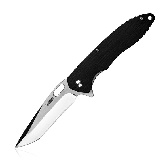 Kubey Black G10 Handle Linerlock Folding D2 Pocket Knife 003