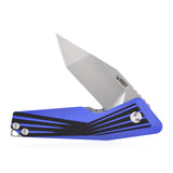 Kubey Blue G10 Linerlock Folding D2 Flipper Ball Bearing Pocket Knife 146