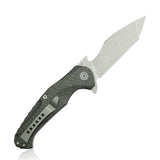 Kubey Carbon Fiber Linerlock D2 Folding Pocket Knife 159b