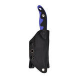 Kubey EDC Blue Black G10 D2 Fixed Blade Trailing Full Tang Knife 169