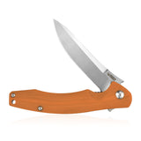 Kubey Orange G10 Linerlock Folding D2 Flipper Pocket Knife 176b