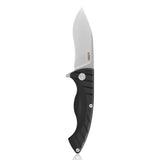 Kubey Black G10 Linerlock Folding D2 Flipper Pocket Knife 208a