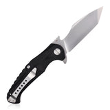 Kubey Black G10 Linerlock Folding D2 Pocket Knife 210a