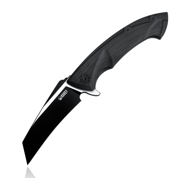 Kubey BlakG10 Linerlock Folding D2 Pocket Knife 212e