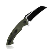 Kubey Green G10 Linerlock Folding D2 Pocket Knife 212f