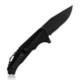 Kubey Black G10 Linerlock Folding D2 Pocket Knife 216c