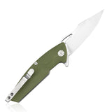 Kubey Green G10 Linerlock Folding D2 Pocket Knife 221b