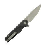 Kubey 233 Black G10 Linerlock Flipper Folding D2 Pocket Knife 233a