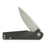 Kubey 233 Black G10 Linerlock Flipper Folding D2 Pocket Knife 233a