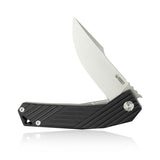 Kubey Black G10 Linerlock Folding D2 Pocket Knife 234a - Kubey Sale