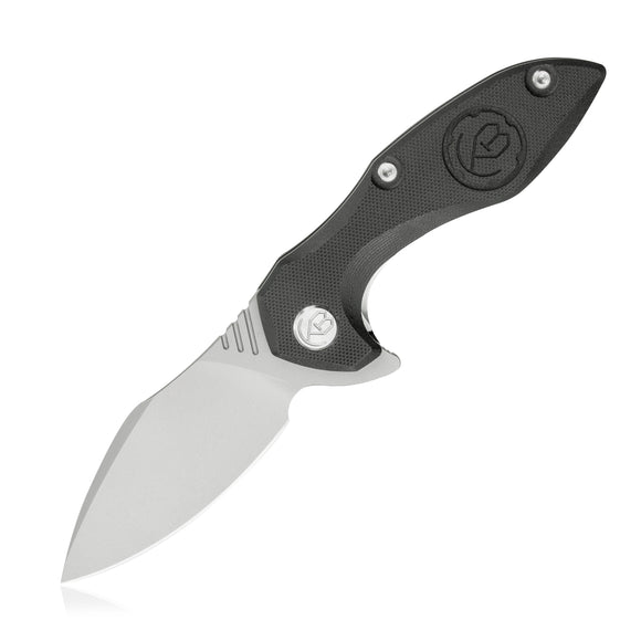 Kubey Noble Black G10 Linerlock Folding D2 Pocket Knife 236a