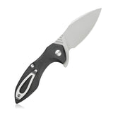 Kubey Noble Black G10 Linerlock Folding D2 Pocket Knife 236a