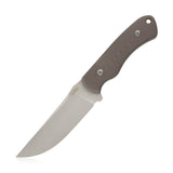 Kubey Tan G10 Stonwashed D2 Full Tang Fixed Blade Knife 240B