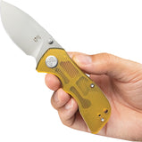 Kubey Karaji Linerlock Ultem Folding 14C28N Spear Point Pocket Knife 180H