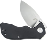 Kubey Karaji Linerlock Black G10 Folding 14C28N Spear Point Pocket Knife 180L