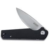 Kubey Wolverine Pocket Knife Linerlock Black G10 Folding D2 Steel Blade 233A2