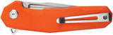 Kubey Carve Nest Linerlock Orange G10 Folding AUS-10 Tanto Pocket Knife 237I