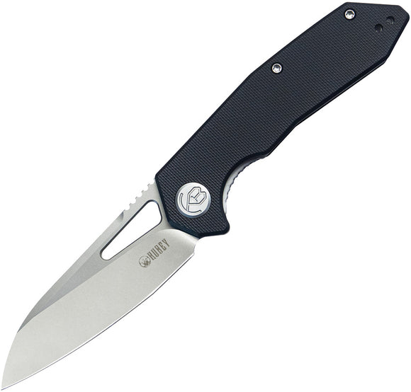 Kubey Vagrant Linerlock Black G10 Folding 14C28N Sheepsfoot Pocket Knife 291N