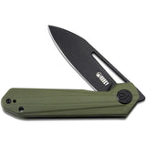 Kubey Royal Pocket Knife Linerlock OD Green G10 Folding D2 Steel Blade 321F