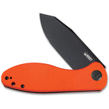 Kubey Master Chief Linerlock Orange G10 Folding AUS-10 Steel Pocket Knife 358E 