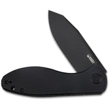 Kubey Master Chief Linerlock Black G10 Folding AUS-10 Steel Pocket Knife 358F