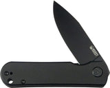 Kubey NEO Linerlock Blackout G10 Folding AUS-10 Clip Point Pocket Knife 371B
