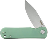 Kubey NEO Linerlock Jade G10 Folding AUS-10 Clip Point Pocket Knife 371C
