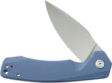 Kubey Calyce Linerlock Blue G10 Folding AUS-10 Drop Point Pocket Knife 901M