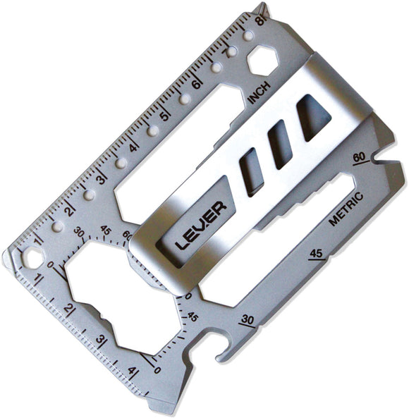 Lever Gear Toolcard Pro with Money Clip Multitool