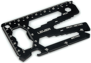 Lever Gear Toolcard Pro Black Multitool