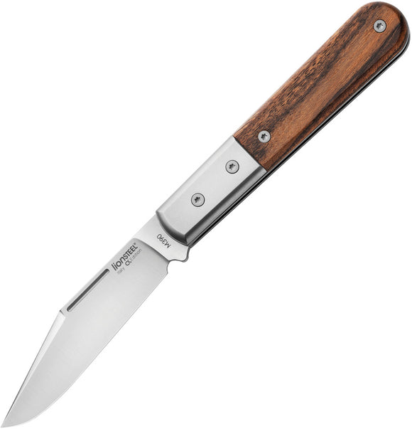 LionSTEEL Shuffler Barlow Brown Santos Wood Folding M390 Pocket Knife CK0112ST