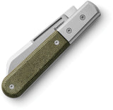 LionSTEEL DOM Barlow Green Micarta Folding M390 Steel Pocket Knife CK0115CVG