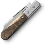 LionSTEEL DOM Barlow Ram's Horn Folding M390 Steel Pocket Knife CK0115RM