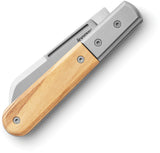 LionSTEEL DOM Barlow Olivewood Folding M390 Steel Pocket Knife CK0115UL