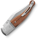 LionSTEEL Gitano Slip Joint Santos Wood Folding Niolox Steel Pocket Knife GT01ST