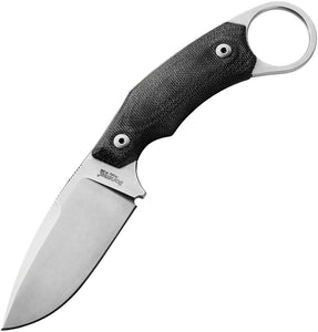 Lion Steel H2 Black G10 Bohler M390 Stainless Drop Point Fixed Blade Knife H2GBK