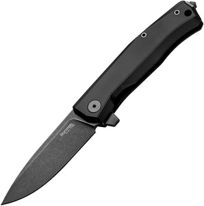 Lion STEEL Myto Framelock Aluminum Black Folding M390 Knife 1abb