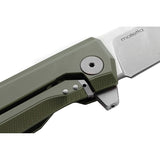 Lion STEEL Myto Framelock Aluminum Green Folding M390 Knife 1ags