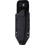 LionSTEEL T6 Fixed Blade Knife Black Micarta Satin Bohler K490 w/ Sheath T6CVB