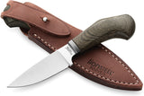 LionSTEEL Willy Green Micarta Bohler M390 Stainless Fixed Blade Knife WL1CVG