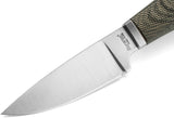 LionSTEEL Willy Green Micarta Bohler M390 Stainless Fixed Blade Knife WL1CVG