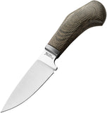 LionSTEEL Willy Green Micarta Bohler M390 Stainless Fixed Blade Knife WL1CVG