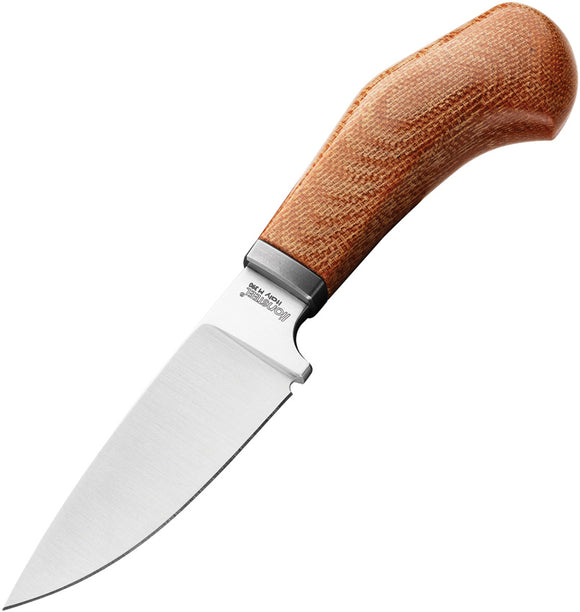 LionSTEEL Willy Brown Micarta Bohler M390 Stainless Fixed Blade Knife WL1CVN