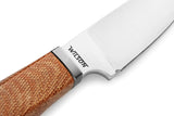 LionSTEEL Willy Brown Micarta Bohler M390 Stainless Fixed Blade Knife WL1CVN