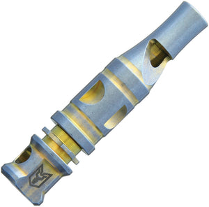 Bestech Knives Bestechman Blue & Gold Titanium Whistle