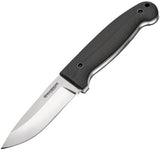 Boker Magnum Jumbo Bushcraft Black G10 Handle Stainless Fixed Knife