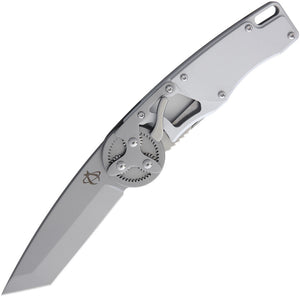 Mantis Gearhead Linerlock Bead Blast Tanto Blade Folding Knife 2019T