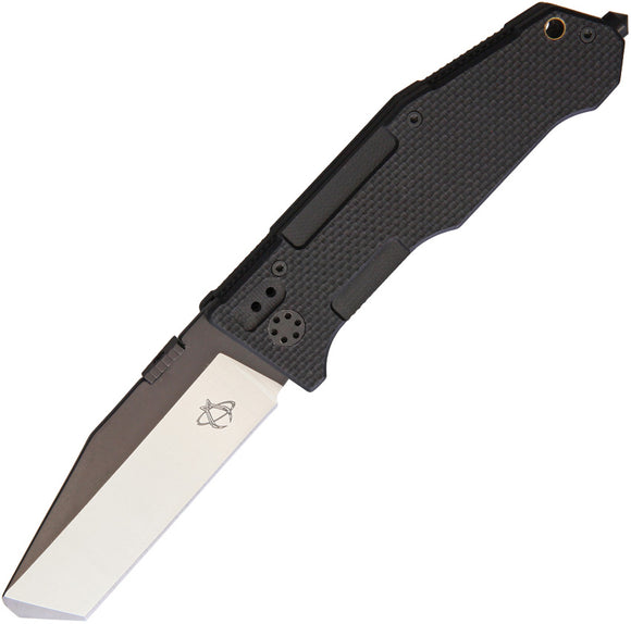 Mantis Knives Pry II  Black Folding Knife  4 3/4