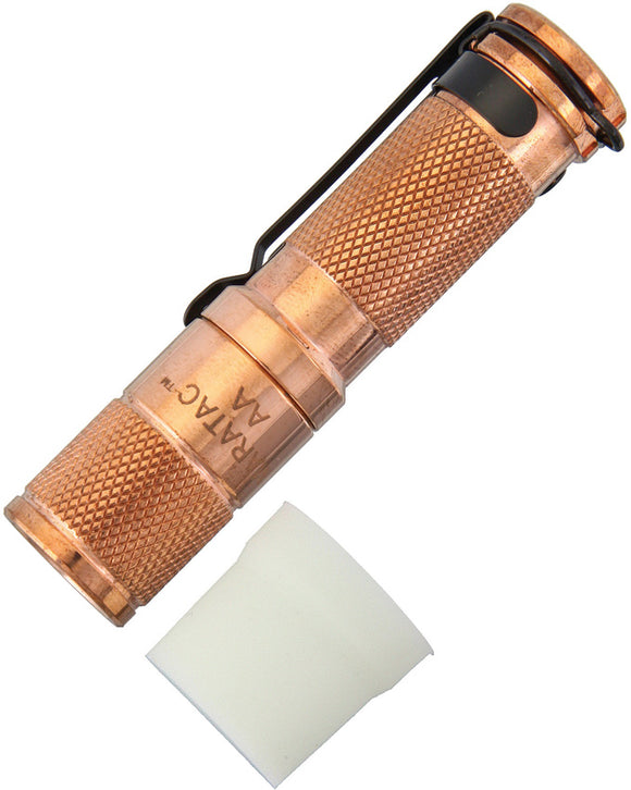 Maratac AA Copper Constructed Water & Impact Resistant Flashlight AACU